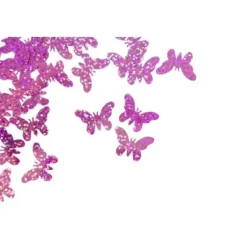 Badaboum Confettis De Table Mariage Papillon Fuchsia