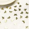 Badaboum Confettis De Table Papillon Or