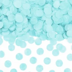 Badaboum Confettis De Table Pas Cher Rond Bleu Ciel X 15Gr Best