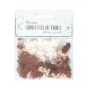 Badaboum Confettis De Table Rose Gold 60 Ans
