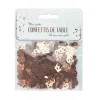 Badaboum Confettis De Table Rose Gold 18 Ans