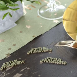 Clearance Confettis Joyeux Anniversaire Vert Sauge X10 Pi Ces Theme Joyeux Anniversaire