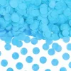 Badaboum Confettis Mariage Cercle Rond Turquoise X 36 New