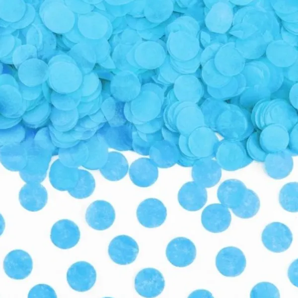 Badaboum Confettis Mariage Cercle Rond Turquoise X 36 New