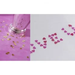 Badaboum Confettis Mariage Coeur Vert Anis 18Gr New