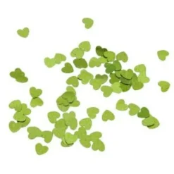 Badaboum Confettis Mariage Coeur Vert Anis 18Gr New