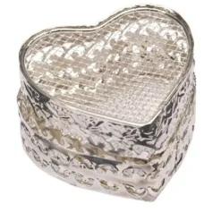 Badaboum Contenant Drag Es En Fer Forg Coeur Argent