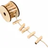 Badaboum Cordelette Avec 24 Pinces En Bois Naturel