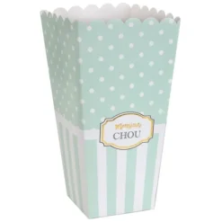 New Cornet A Dragees Baby Shower Vert Theme D Co Baby Shower