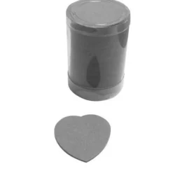 Badaboum Cotillons Coeur Gris X 80 Gr
