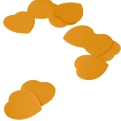 Badaboum Cotillons Coeur Orange 80 Gr