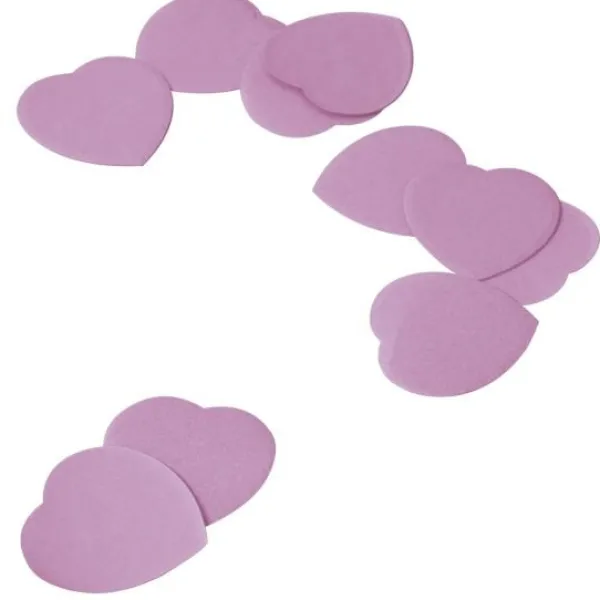 Badaboum Cotillons Coeur Parme 100 Gr