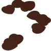 Badaboum Cotillons Confettis De Scene Coeur Chocolat