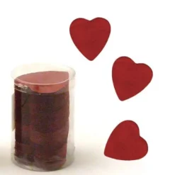Badaboum Cotillons En Forme De Coeur 5 Cm X 80 Grammes
