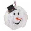 Badaboum Couronne De Porte Bonhomme De Neige Outlet