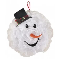 Badaboum Couronne De Porte Bonhomme De Neige Outlet