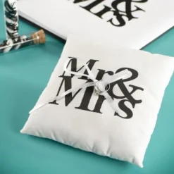 Badaboum Coussin Porte Alliance Mr Mrs
