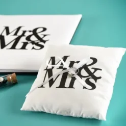 Badaboum Coussin Porte Alliance Mr Mrs