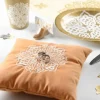 New Coussin Porte Alliance Oriental Or Theme Eid Mubarak & Ramadan