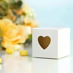 Badaboum Cube A Drag Es Blanc Avec Coeur Ajour X 10 Pi Ces