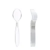 Online Cuill Re Caf Plastique R Utilisable Transparente X 50 Pi Ces Theme Eco-Responsable