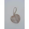 Badaboum D Co Coeur En Bois Naturel Blanchi
