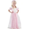 Hot D Guisement Enfant 3/4 Ans Princesse Rose Theme Deco Princesse