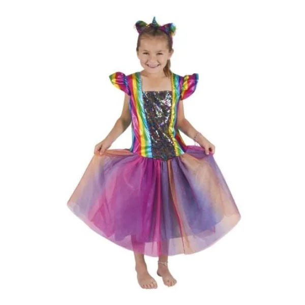 Online D Guisement Enfant Licorne Arc En Ciel 5/6 Ans Theme Licorne