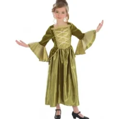 Outlet D Guisement Enfant Princesse Royale 9/11 Ans Theme Deco Princesse