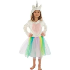 D Guisement Femme Robe Licorne Adulte Taille M Theme Licorne