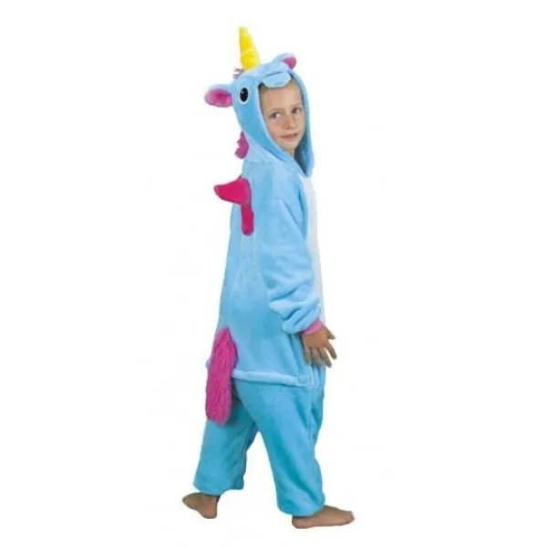 New D Guisement Licorne Bleu 7/9Ans Theme Licorne