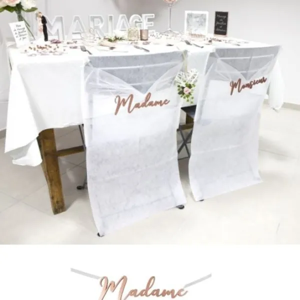 Badaboum Dos De Chaise A Suspendre Madame Rose Gold