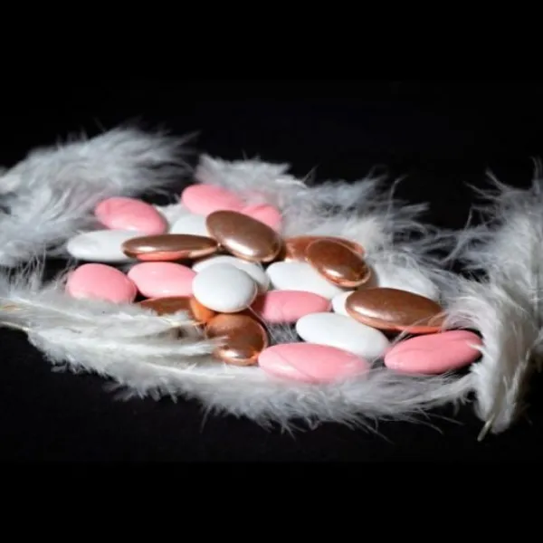 Badaboum Drag Es Chocolat Assorti Blanc Rose Et Rose Gold X 500Gr