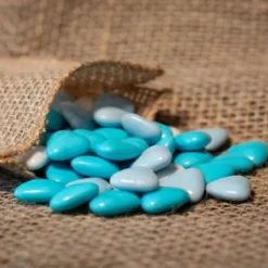 Badaboum Drag Es Coeur Chocolat Assorti Blanc Bleu Ciel Caraibe X 500Gr