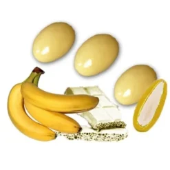 Badaboum Dragees Coeur D'Amande Banane X 500Gr