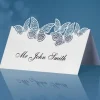 Badaboum Etiquette Marque Place Avec Petits Papillons X10 Pi Ces