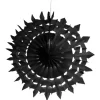 Eventail Dentelle Noir 20Cm X 2 Pi Ces Theme Dentelle