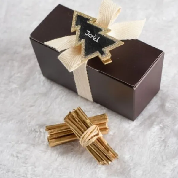 Badaboum Fagot De Bois Or X 4 Pi Ces Outlet