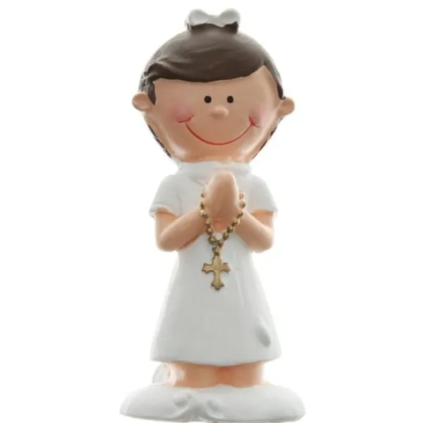 Figurine Communion Fille Blanc X 2 Pi Ces Theme Communion