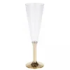 Badaboum Fl Te Champagne Plastique Or Chrome X 20 Pi Ces