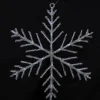 Badaboum Flocon Lumineux Solaire Blanc Clearance