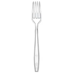 Hot Fourchette Plastique Transparente R Utilisables X 50 Theme Eco-Responsable