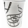 New Gobelet En Carton Cin Ma X 10 Pi Ces Theme Cinema