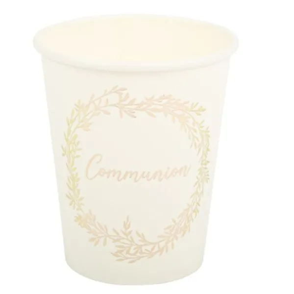 Hot Gobelet En Carton Communion Jolis Brins X 8 Pi Ces Theme Cinema