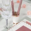 Badaboum Gobelet En Carton Festonn Rose Gold 27 Cl X10 Pi Ces