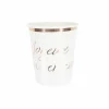 Hot Gobelet En Carton Joyeux Anniversaire Rose Gold 200Ml Theme Joyeux Anniversaire