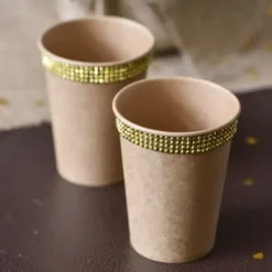 Badaboum Gobelet En Carton Kraft X 50 Pi Ces