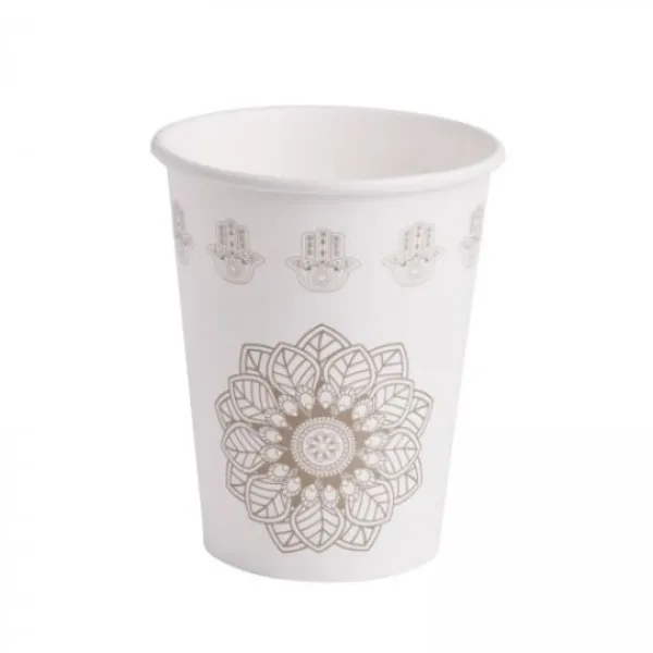 Clearance Gobelet Orientale Or En Carton X 10 Pi Ces Theme Eid Mubarak & Ramadan