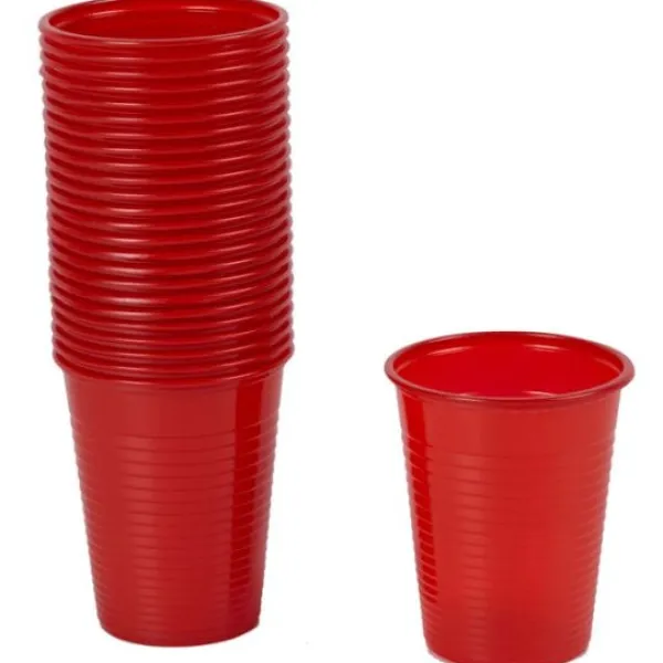 Best Gobelet Plastique Rouge R Utilisable X 30 Pi Ces Theme Eco-Responsable