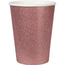 Badaboum Gobelet Rose Gold Paillet En Carton X10 Pi Ces